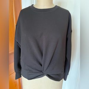 Cynthia Rowley Cropped Sweatshirt in Size L